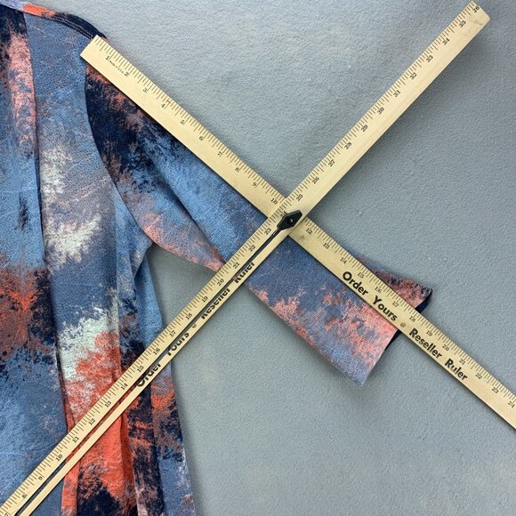 **SOLD**Ali Miles Sweater Womens Medium Open Front Cardigan Lightweight Thin - Picture 12 of 15